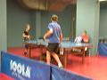 Photo floue, mais Brice Camano 5 qui s'incline contre Cyprien Legrand 6